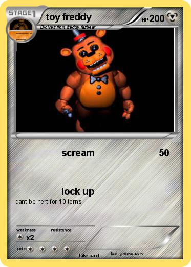 Pokemon toy freddy