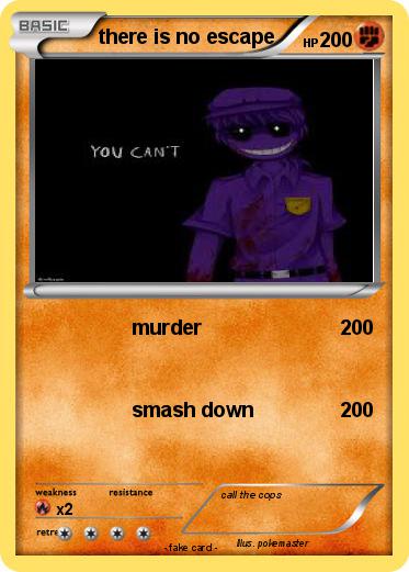 Pokemon there is no escape