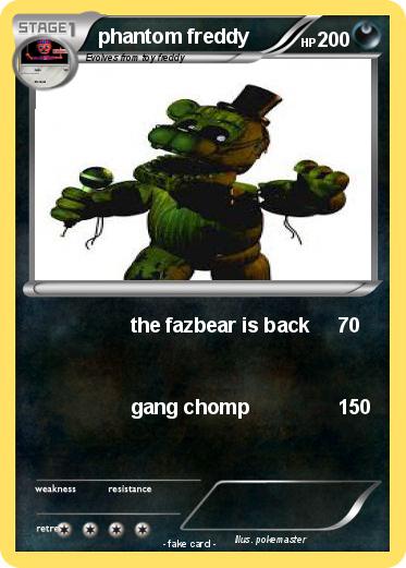 Pokemon phantom freddy