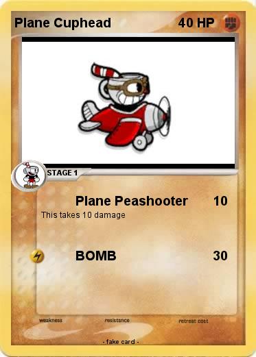 Pokemon Plane Cuphead