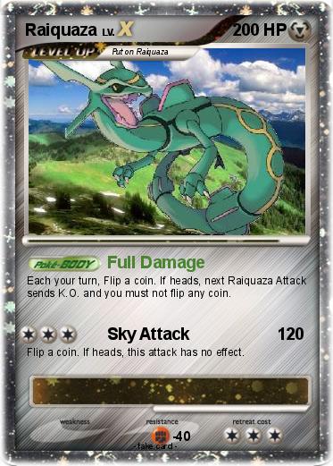 Pokemon Raiquaza