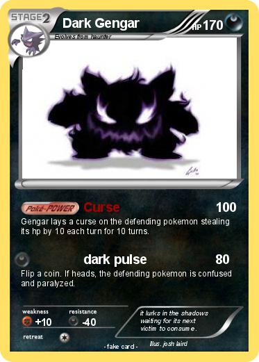 Pokemon Dark Gengar