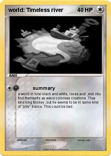 Pokemon world: Timeless river