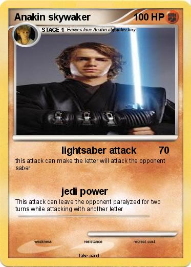 Pokemon Anakin skywaker
