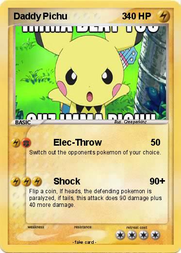 Pokemon Daddy Pichu                      3