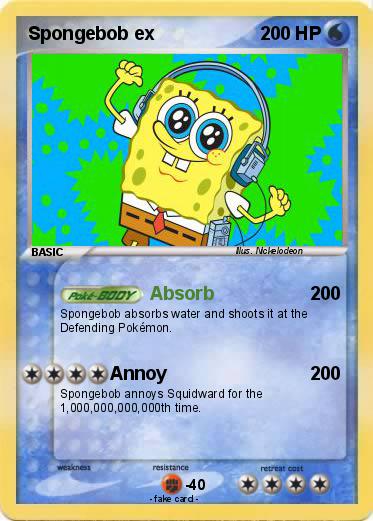 Pokemon Spongebob ex