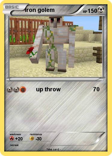 Pokemon iron golem