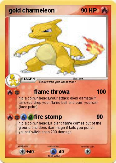 Pokemon gold charmeleon
