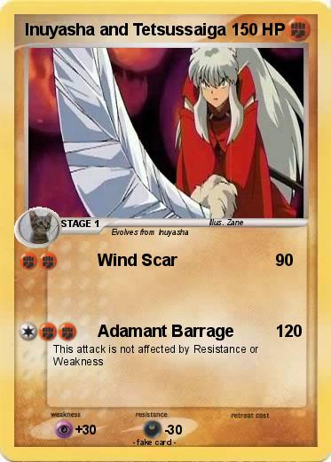 Pokemon Inuyasha and Tetsussaiga