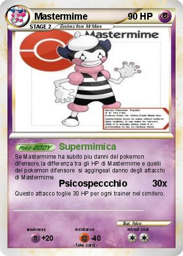 Pokemon Mastermime