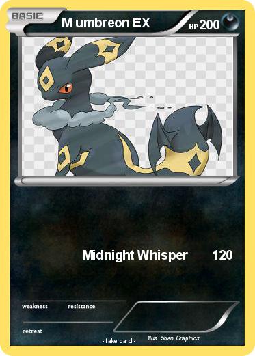 Pokemon M umbreon EX