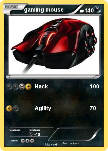 Pokemon gaming mouse