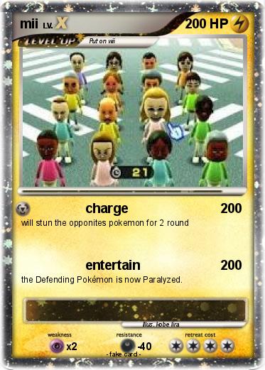 Pokemon mii