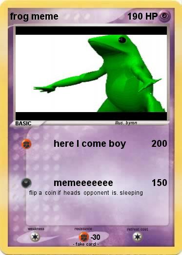 Pokemon frog meme