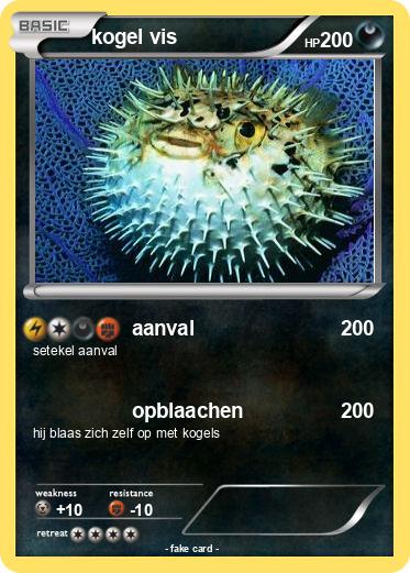 Pokemon kogel vis