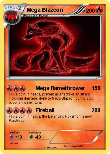 Pokemon Mega Blazeon