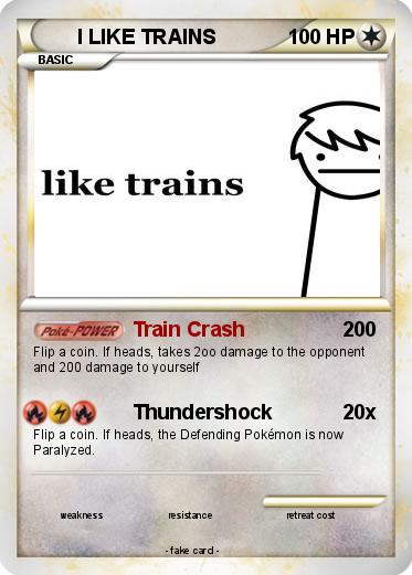 Pokemon I LIKE TRAINS