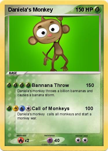 Pokemon Daniela's Monkey