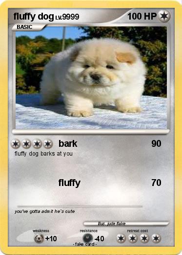 Pokemon fluffy dog