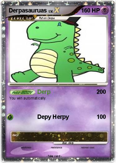 Pokemon Derpasauruas