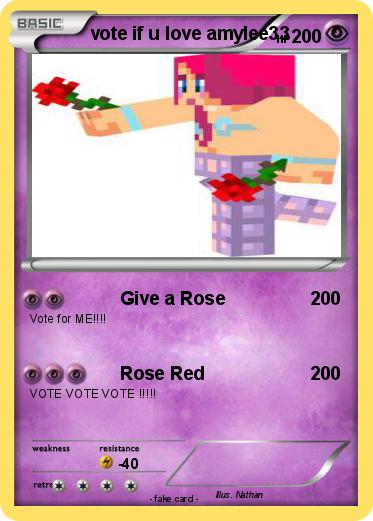 Pokemon vote if u love amylee33