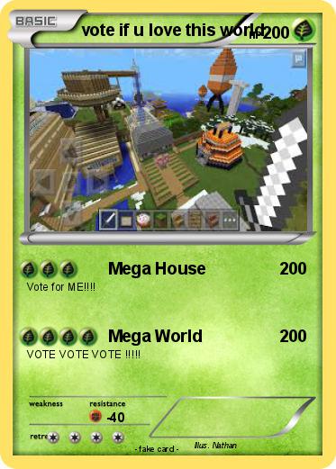 Pokemon vote if u love this world
