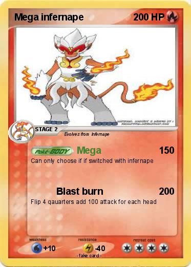 Pokemon Mega infernape