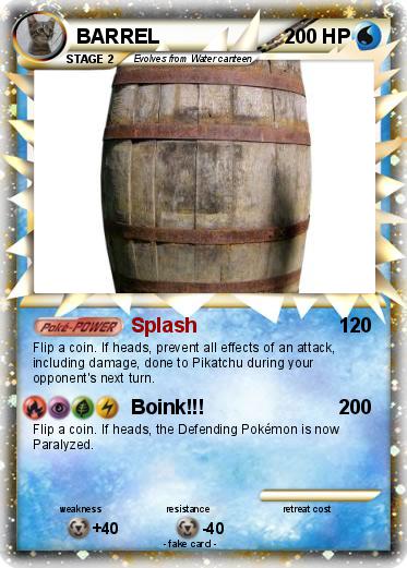 Pokemon BARREL