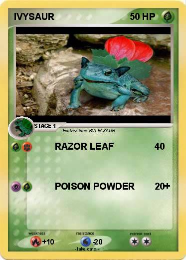 Pokemon IVYSAUR