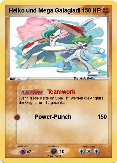 Pokemon Heiko und Mega Galagladi