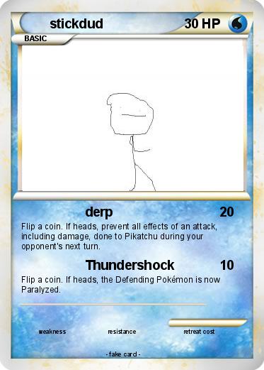 Pokemon stickdud