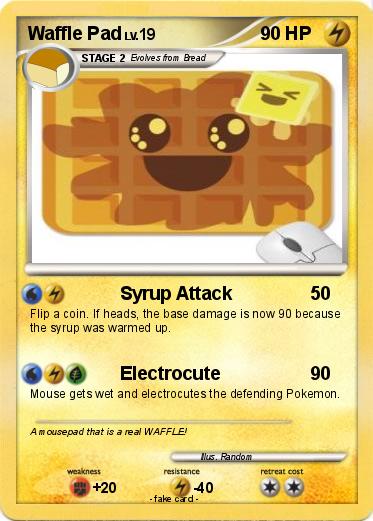 Pokemon Waffle Pad