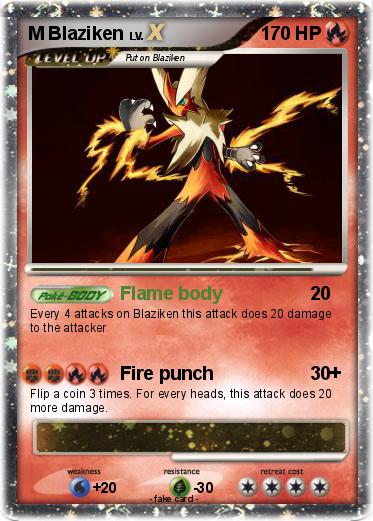 Pokemon M Blaziken