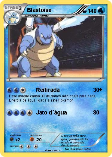 Pokemon Blastoise