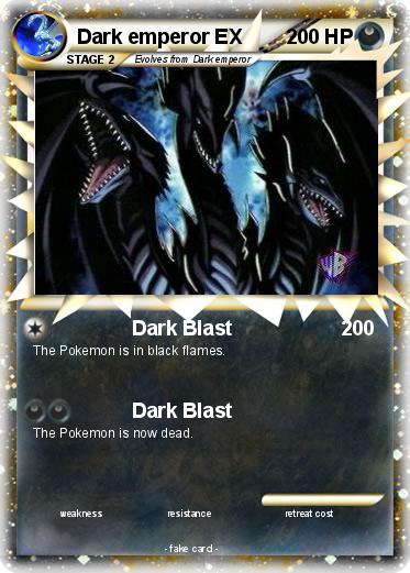 Pokemon Dark emperor EX