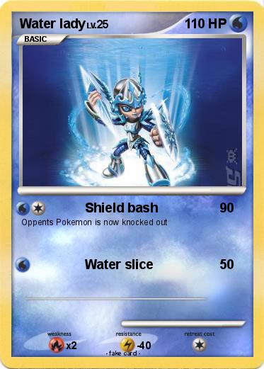 Pokemon Water lady