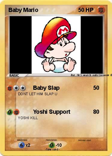 Pokemon Baby Mario