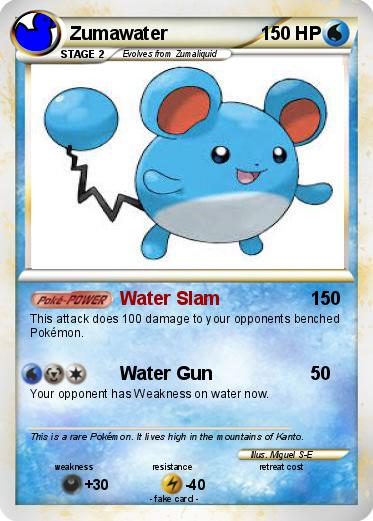 Pokemon Zumawater