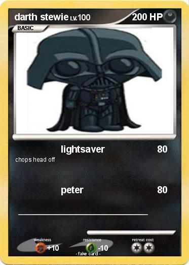 Pokemon darth stewie