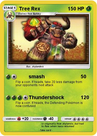 Pokemon Tree Rex