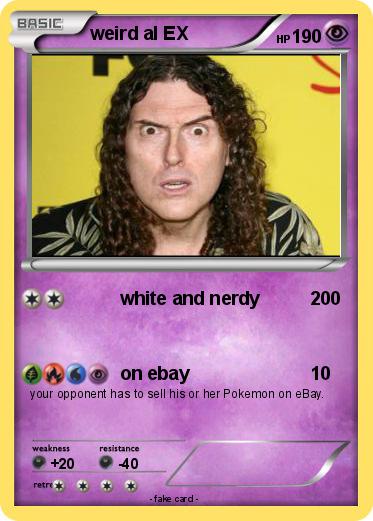 Pokemon weird al EX