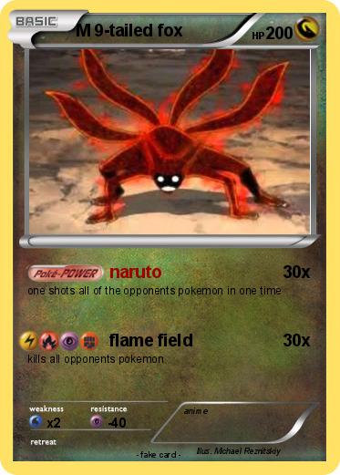 Pokemon M 9-tailed fox