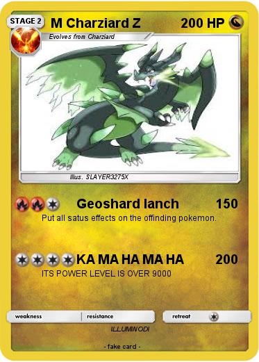 Pokemon M Charziard Z