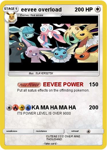 Pokemon eevee overload