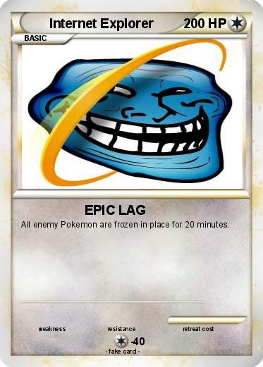 Pokemon Internet Explorer