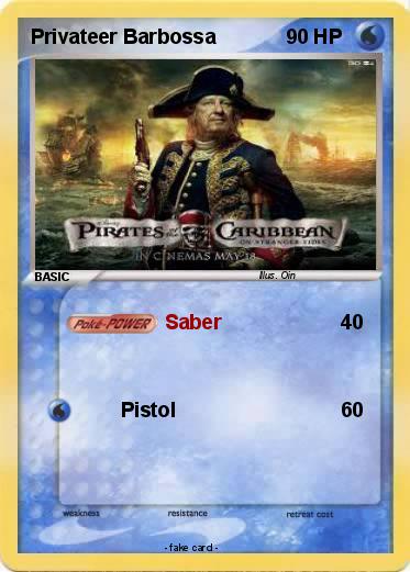 Pokemon Privateer Barbossa