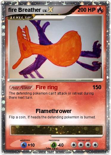 Pokemon fire Breather