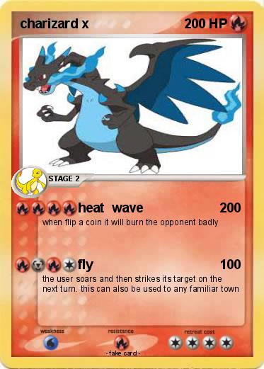 Pokemon charizard x