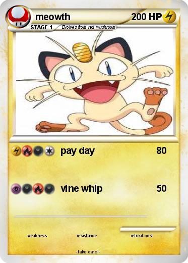 Pokemon meowth