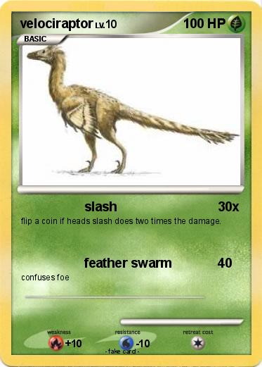 Pokemon velociraptor